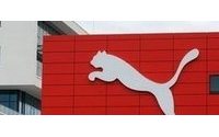 Puma profit slumps 85 percent as Europe slows