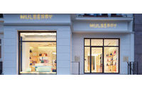 Mulberry says like-for-like sales down 15 pct in 10 wks to June 7