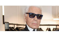 Karl Lagerfeld opens London flagship