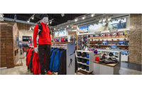 Scandinavian Amer Sports positions two brands in the same store
