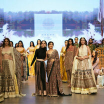 Nitya Bajaj showcases Ajrakh Goes Boho collection at Times Lifestyle Week