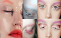 Spotted: Colored Eyebrows - Beauty Trend - Spring/Summer 2018 (Carlin Creative Trend Bureau)