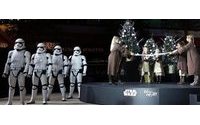 Star Wars parade takes over the Galeries Lafayette holiday pop-up