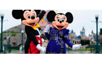 Minnie Mouse forsakes trademark dots for Lanvin gowns