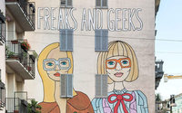 Gucci encarga un mural a Angelina Hicks para promover su colaboración