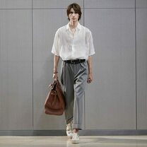 Hermès Men Весна-Лето 2024: все оттенки минералов и короткие шорты
